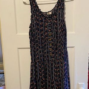Simply Couture 3XL Flamingo Midi Dress